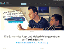 Tablet Screenshot of die-gatex.de